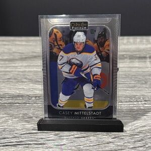NHL | O-Pee-Chee Platinum #65: Buffalo Sabres: Casey Mittelstadt (2022) - Card